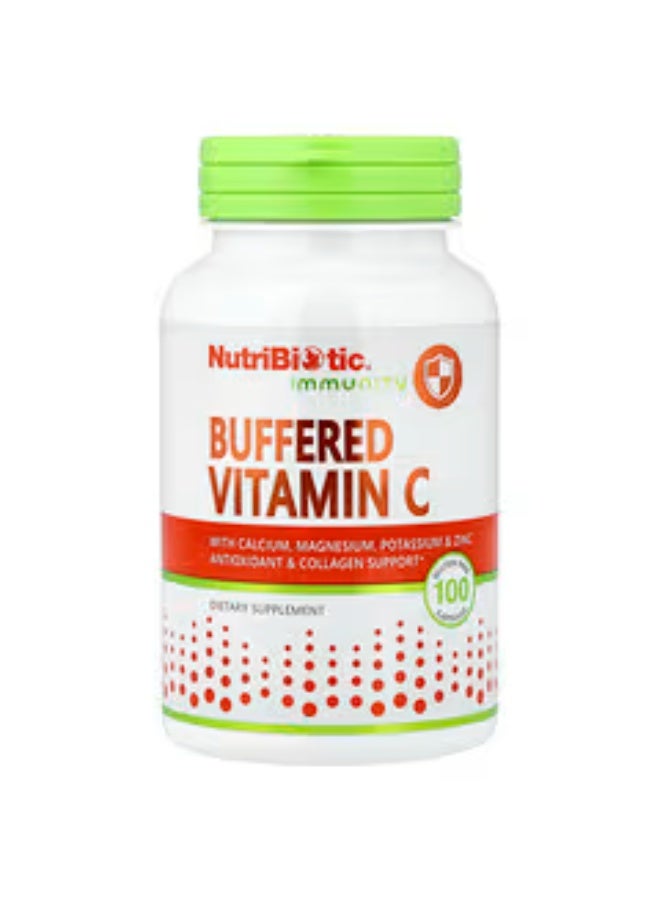 نيوتريبايوتك نيوتريبيوتيك، لتقوية المناعة، فيتامين سي مخفف، 100 كبسولة خالية من الغلوتين - Image 1